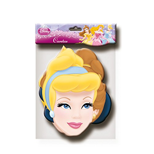 Disney Princesas Pack 6 caretas cartón, m (Verbetena 014200313)