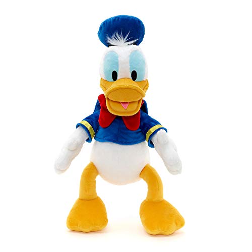 Disney Store: Peluche Mediano del Pato Donald, 54 cm, Personaje clásico de Peluche con un Bonito Traje de Marinero, Adecuado para Todas Las Edades