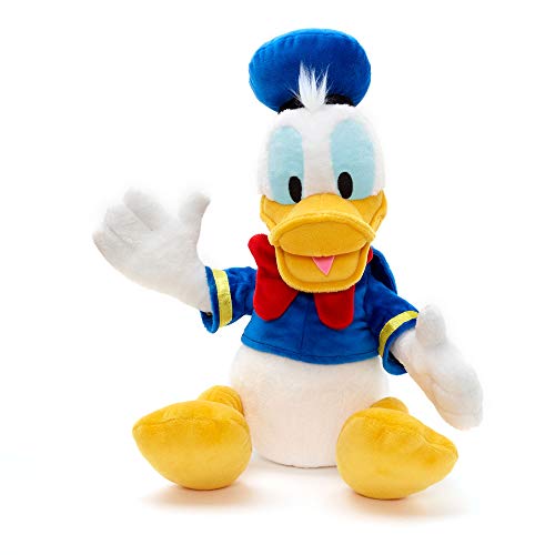 Disney Store: Peluche Mediano del Pato Donald, 54 cm, Personaje clásico de Peluche con un Bonito Traje de Marinero, Adecuado para Todas Las Edades