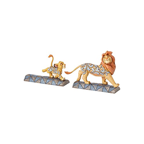 Disney Traditions, Figura de Hakuna Matata: Pumba, Timón y Simba de "El Rey León", para coleccionar, Enesco