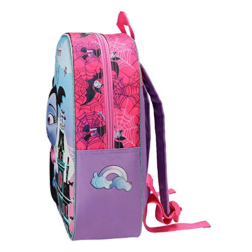 Disney Vampirina Mochila Preescolar Morado 27x33x11 cms Poliéster 9.8L