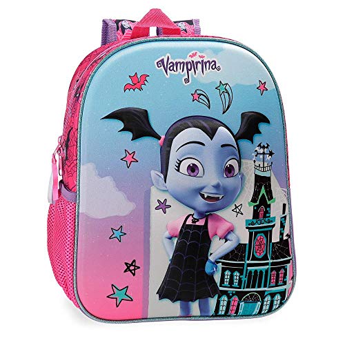 Disney Vampirina Mochila Preescolar Morado 27x33x11 cms Poliéster 9.8L