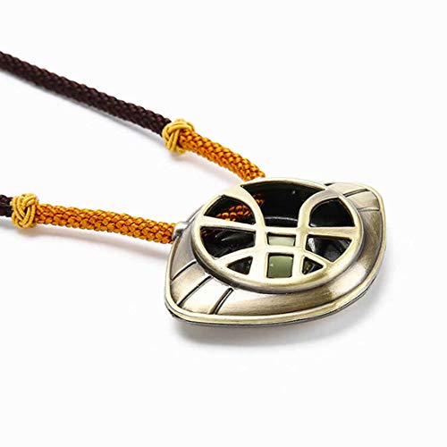 Doctor extraño Eye of Agamotto Collar Ojo de Agamotto Colgante con Luz Nocturna Cosplay Accesorios Coleccion