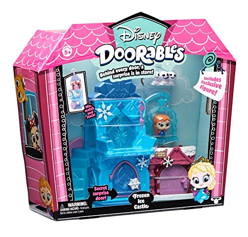 Doorables 35013 Frozen Disney - Juego de 3 figuras coleccionables con ojos de purpurina y muchos accesorios, para niños a partir de 5 años, diseño de Frozen , color/modelo surtido