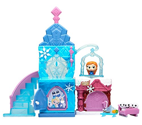 Doorables 35013 Frozen Disney - Juego de 3 figuras coleccionables con ojos de purpurina y muchos accesorios, para niños a partir de 5 años, diseño de Frozen , color/modelo surtido