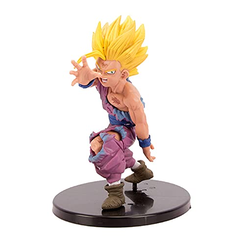 Dragon Ball Super Saiyan Ornaments Juvenile Battle Damaged Son Gohan Figure NO Box (Color)