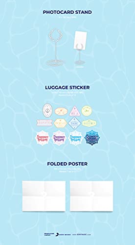 Dream Catcher - [Summer Holiday] [G ver.] (Limited) Album+BolsVos K-POP Webzine (9p), Decorative Stickers, Photocards