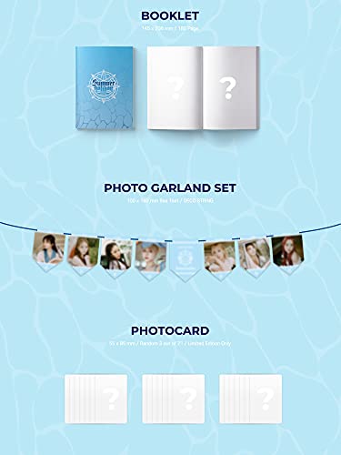 Dream Catcher - [Summer Holiday] [G ver.] (Limited) Album+BolsVos K-POP Webzine (9p), Decorative Stickers, Photocards