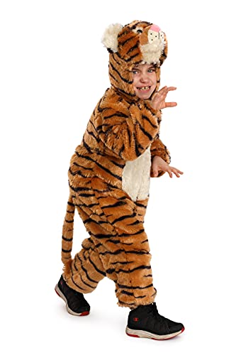 Dress Up America S Kids rayas tigre mono disfraz jugar Outfit