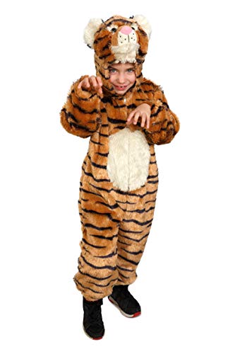 Dress Up America S Kids rayas tigre mono disfraz jugar Outfit