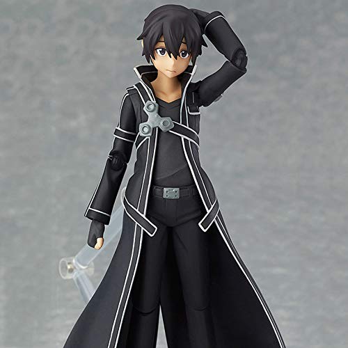 DTZW Sword Art Online Acción Animado Figuras Figma 174 Kirigaya Kazuto PVC Vinilo Figura De Colección Decoración Modelo 15CM