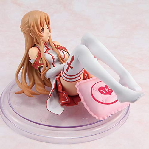 DTZW Sword Art Online Anime Figura Modelo PVC Estatuilla Femenina Estatua Hecha a Mano Creativo Decoración de Escritorio para el hogar 7CM