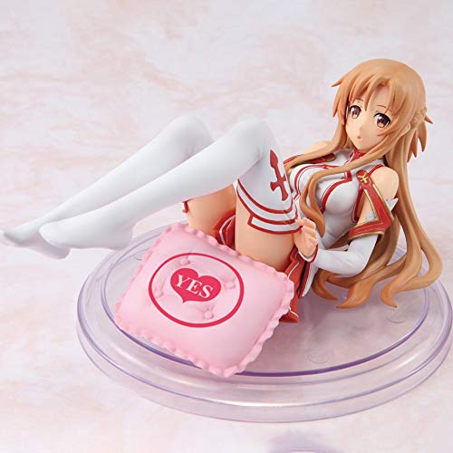 DTZW Sword Art Online Anime Figura Modelo PVC Estatuilla Femenina Estatua Hecha a Mano Creativo Decoración de Escritorio para el hogar 7CM