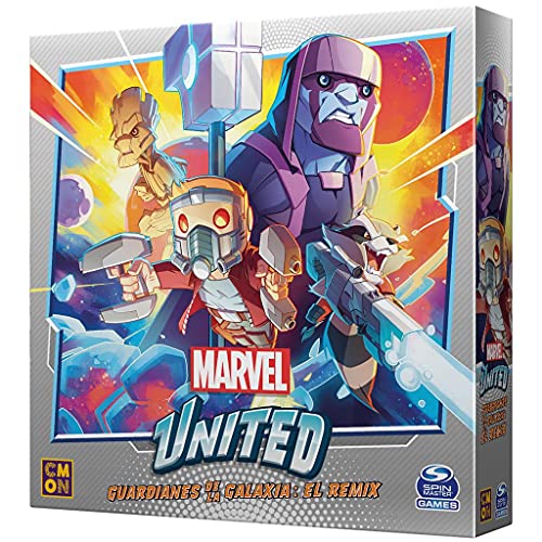 Edge Entertainment Marvel United - Guardianes de la Galaxia: el Remix - Juego de Mesa en Español (MUN005ES)