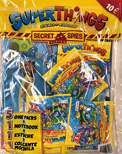 EDIBA Pack de Revistas Superthings Secret Spies Series