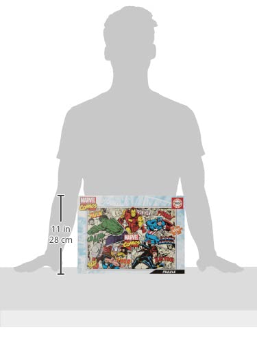 Educa - Marvel Comics Puzzle, 1000 Piezas, Multicolor (18498)