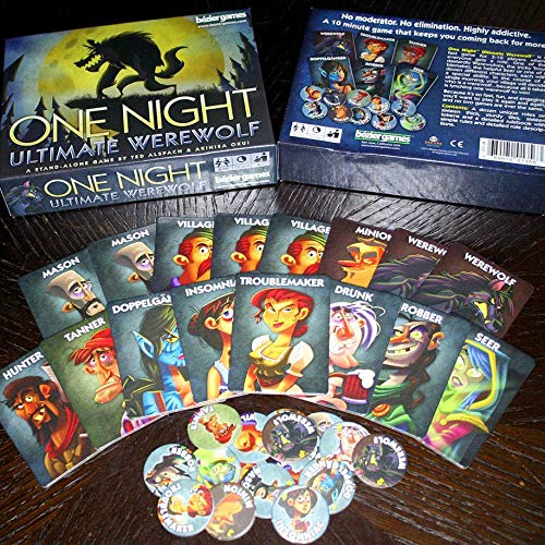 El Juego de 10 Minutos Party One Night Ultimate Hombre Lobo