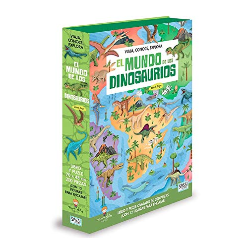 El Mundo De Los Dinosaurios , color/modelo surtido (Viaja conoce explora A4)