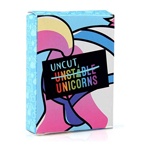 El super juego uncut unicorns Expansion Pack Unstable Unicorns Paquete de expansión Juegos de estrategia para adultos y adolescentes Juego de cartas y juegos de mesa Fiesta Gadgets Novedad Juguetes