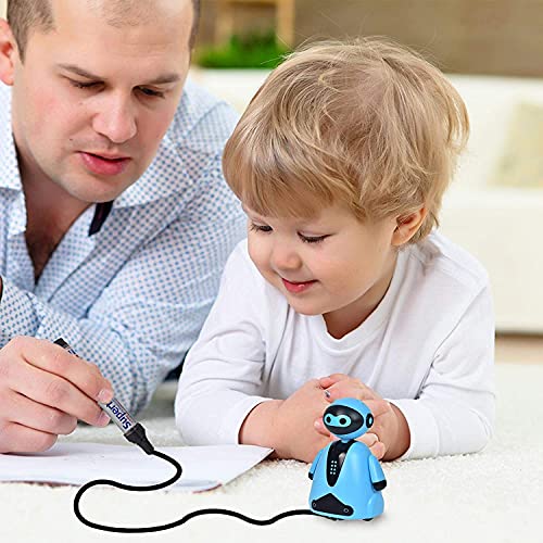 Electric Inductive Robot Toy, Follow The Drawing Line, Magic Pen Inductive Robot, Marking Pen Inductive Robot Toy for Kids, Follow Any Drawn Line Magic Pen Inductive Robot