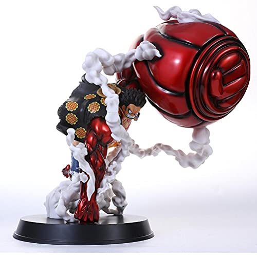 Emeili Monkey D. Luffy Figurita One Piece Figure Luffy Gear 4, Figura Wano Kuni Anime Monkey D Luffy Figure, Figurilla Decoración Coleccionables Animaciones Modelo de Personaje de Juguete