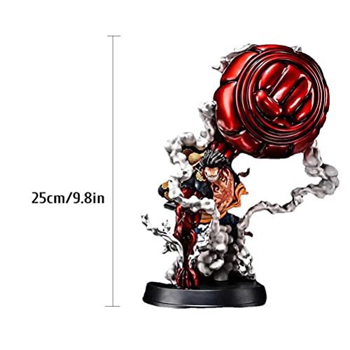 Emeili Monkey D. Luffy Figurita One Piece Figure Luffy Gear 4, Figura Wano Kuni Anime Monkey D Luffy Figure, Figurilla Decoración Coleccionables Animaciones Modelo de Personaje de Juguete