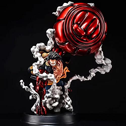 Emeili Monkey D. Luffy Figurita One Piece Figure Luffy Gear 4, Figura Wano Kuni Anime Monkey D Luffy Figure, Figurilla Decoración Coleccionables Animaciones Modelo de Personaje de Juguete