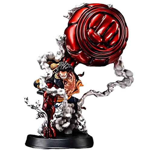 Emeili Monkey D. Luffy Figurita One Piece Figure Luffy Gear 4, Figura Wano Kuni Anime Monkey D Luffy Figure, Figurilla Decoración Coleccionables Animaciones Modelo de Personaje de Juguete