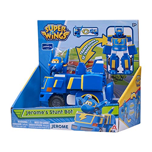 EU720313 EU720313 Super Wings Vehículos transformadores Jerome, azul