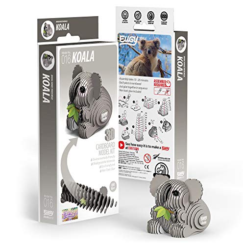 EUGY Koala. Eco-Friendly 3D Paper Puzzle 016