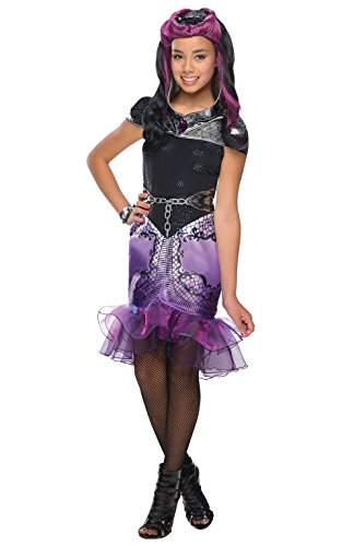 Ever After High - Disfraz de Raven Queen para niña, infantil 5-7 años (Rubie's 884909-M)