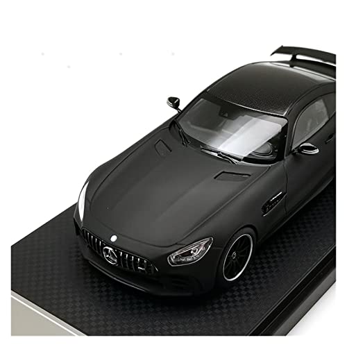 Fábrica Original 1:43 For Mercedes-Benz AMG GTR Simulación Modelo De Coche De Aleación Negro Mate Colección De Adultos Juguete Regalo Copia Manualidades