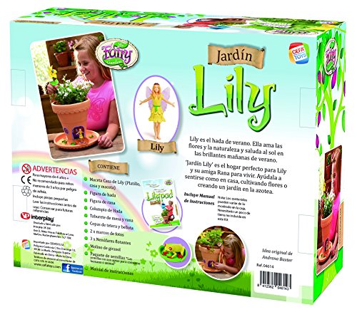 Fairy Garden- Jardín Lily (CEFA Toys 04614)