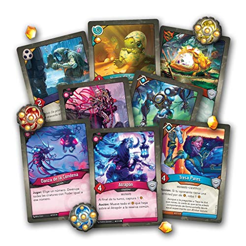 Fantasy Flight Games Juego de Cartas - KeyForge Mutación Masiva Mazo Adéntrate en un Mundo en el Que Todo es Posible (KF09AES)