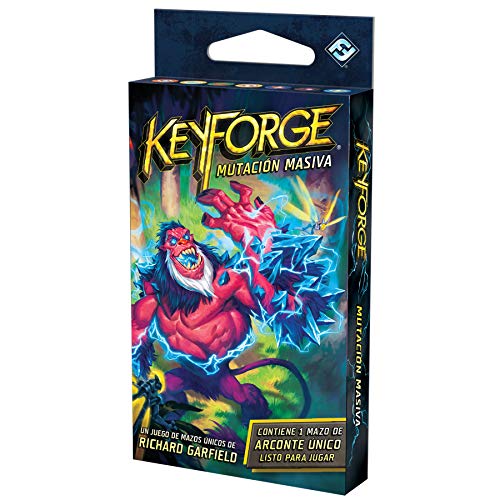 Fantasy Flight Games Juego de Cartas - KeyForge Mutación Masiva Mazo Adéntrate en un Mundo en el Que Todo es Posible (KF09AES)