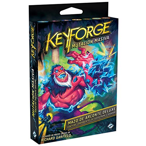 Fantasy Flight Games Juego De Cartas - Keyforge Mutación Masiva Mazo Deluxe Adéntrate En Un Mundo En El Que Todo Es Posible