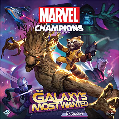 Fantasy Flight Games - Marvel Champions: Expansión: La expansión más buscada de la Galaxia - Juego de Cartas