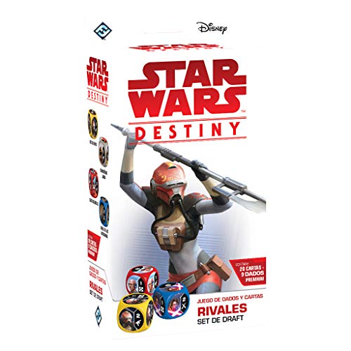 Fantasy Flight Games Star Wars Destiny: Rivales Set de Draft-Español, Color (FFSWD06)