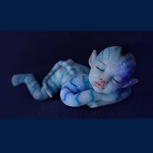 Farzeo Reborn Muñecas Alive Avatar Bebé Cuerpo Completo Silicona Vinilo Realista Reborn Baby Dollsnew Bebé Bebés Elfos Coleccionables Muñecas Juguete Juguete Día De Navidad,Eyes Closed,55cm