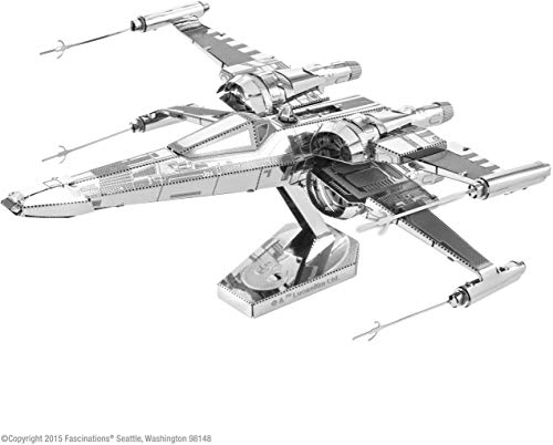 Fascinaciones - Vii Star Wars: X-Wing Kit de combate modelo 3D del Fuerza despierta la tierra del metal Poe Dameron , color/modelo surtido