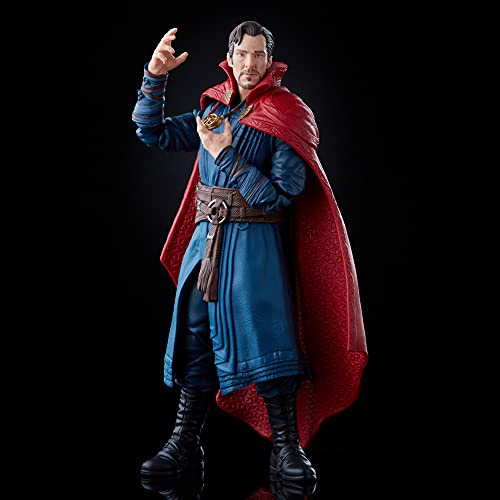 Figura de acción Coleccionable de 15 cm de Doctor Strange con 2 Accesorios y 1 Pieza de Figura para armar Marvel Legends Series