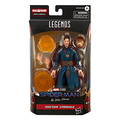 Figura de acción Coleccionable de 15 cm de Doctor Strange con 2 Accesorios y 1 Pieza de Figura para armar Marvel Legends Series