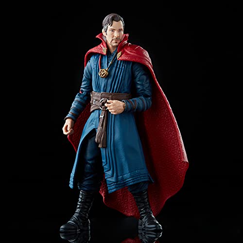 Figura de acción Coleccionable de 15 cm de Doctor Strange con 2 Accesorios y 1 Pieza de Figura para armar Marvel Legends Series