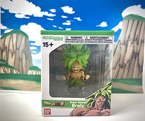 Figura de Anime de Bandai Dragon Ball Super Chibi Masters de 8,5 cm, Super Saiyan Broly