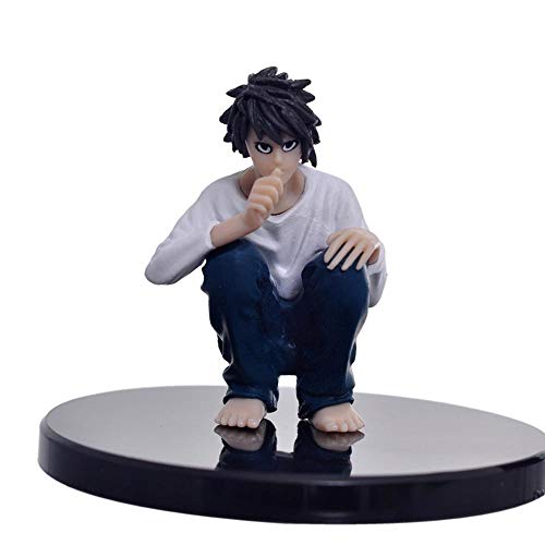 Figura de Anime Death Note 6 Juegos De Caracteres Modelo Figurita PVC Hecha A Mano De La Estatua De Escritorio Decoración En Caja Los Niños De Los Juguetes 16CM