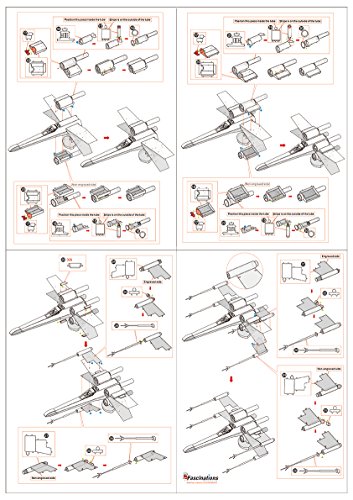 Figura Star Wars X Wing Kit 3D (10 cm) , color/modelo surtido