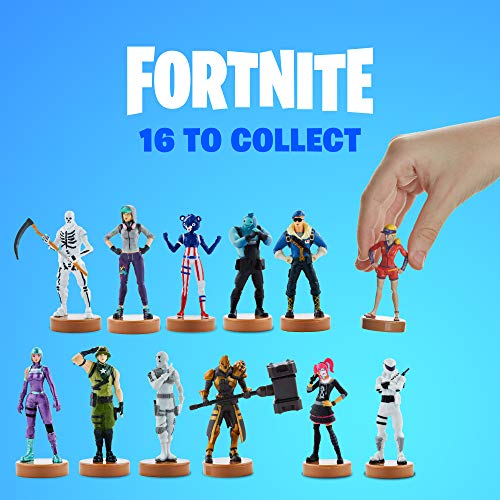 Figuras auténticas de Fortnite con Sello, Paquete de 5 de Lujo - Personajes Populares de Fornite Battle Royale - Colección Serie 3 para niños y niñas- D (S3) (Caja de Lujo - B)