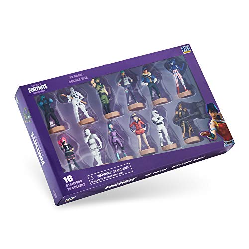 Figuras auténticas de Fortnite con Sello, Paquete de 5 de Lujo - Personajes Populares de Fornite Battle Royale - Colección Serie 3 para niños y niñas- D (S3) (Caja de Lujo - B)