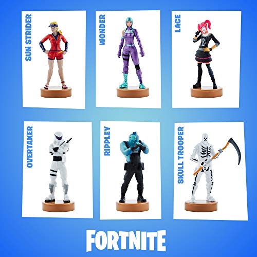 Figuras auténticas de Fortnite con Sello, Paquete de 5 de Lujo - Personajes Populares de Fornite Battle Royale - Colección Serie 3 para niños y niñas- D (S3) (Caja de Lujo - B)