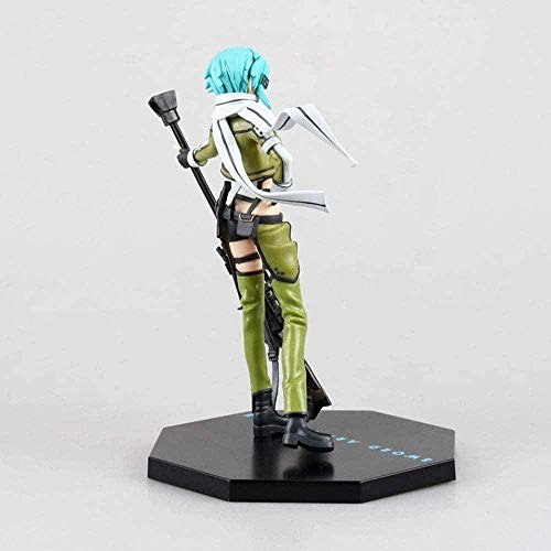 Figuras de acción Hotel Transilvania Toys Threys Sword Art Online Asada Shino Anime Figuras Carácter Modelo de Personaje Anime Dibujos Animados Juego Carácter Modelo Estatua 18 cm